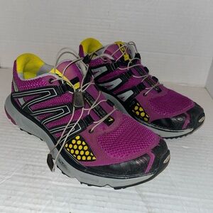 Salomon XR Mission 1 Trail Womens Sz 8 Running Athletic Shoes 129479 Purple